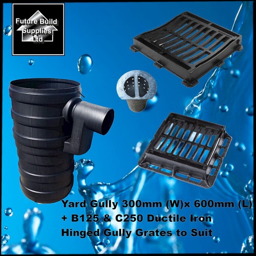 Plastic yard gully - plastic,