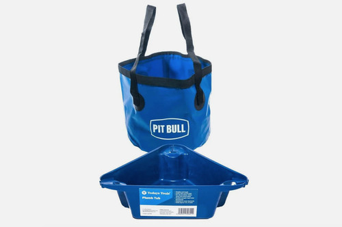 Pit bull folding bucket 11l - bull,