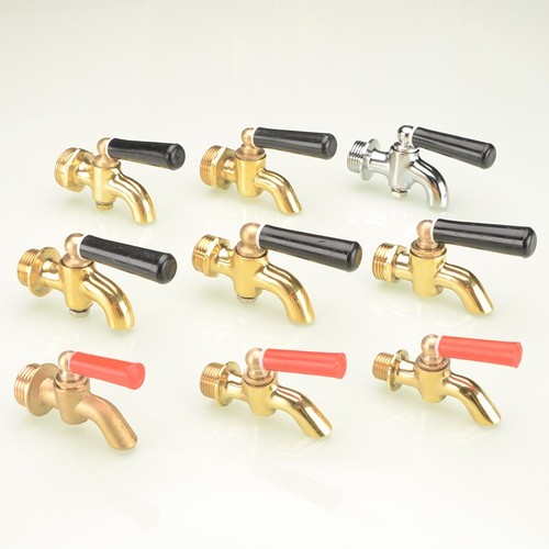 Brass tap switch hot - hot, water