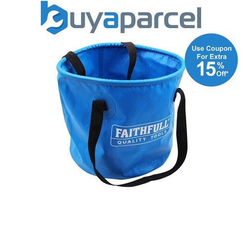 Faithfull collapsible bucket - collapsible,