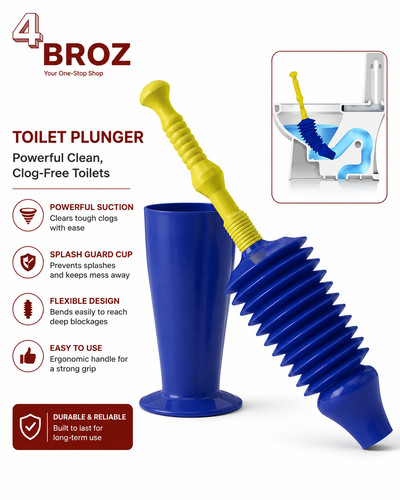 Broz toilet plunger - 4,