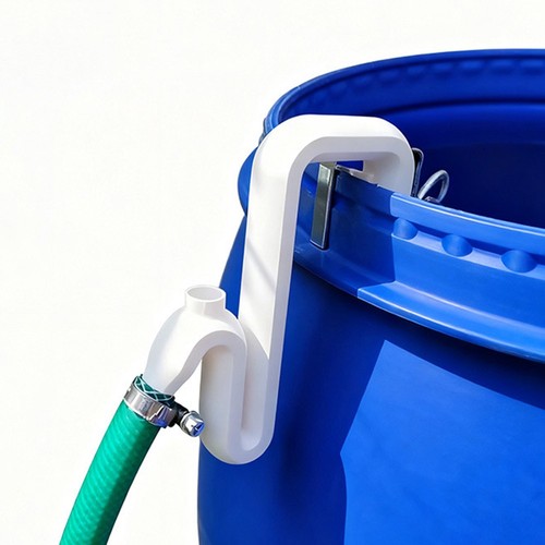 Abs bucket drain hose kit - bucket, 16cm